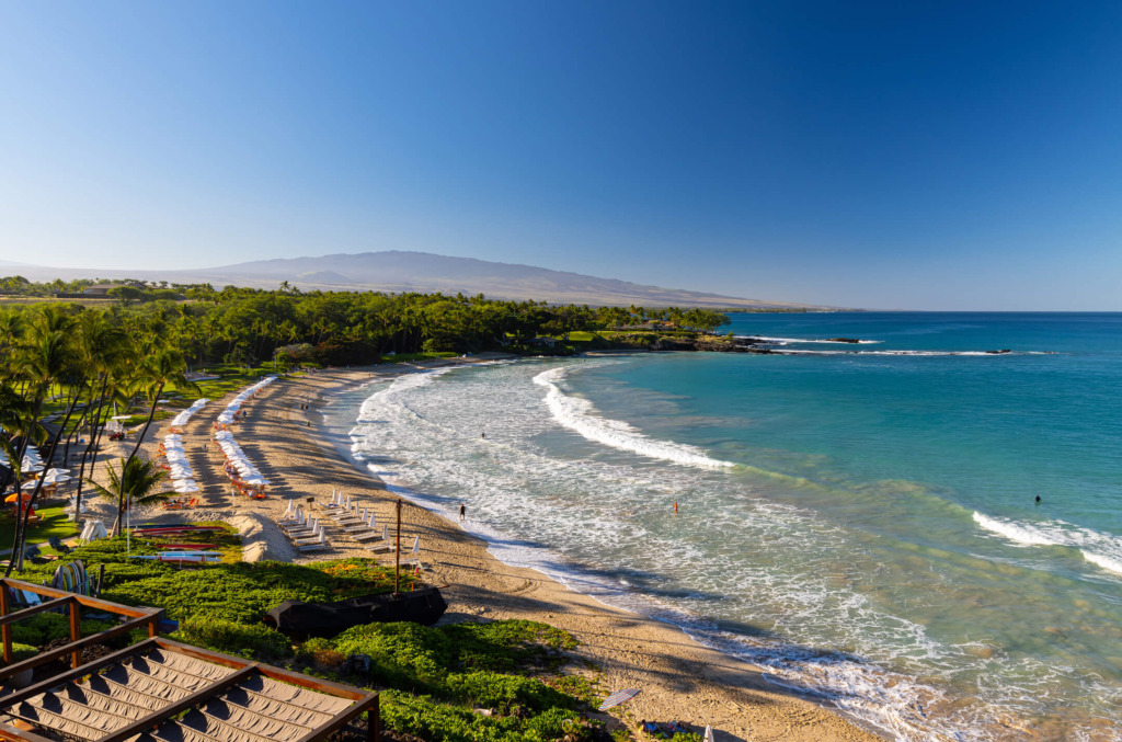 Kauna’oa Beach in Hawaii