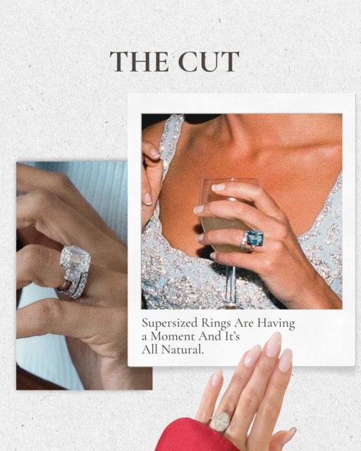 Supersized, statement, and seriously stunning! 
In 2025, engagement rings have traded subtlety for spectacle; oval, cushion, antique, but always natural.

From Elsa Hosk’s five-carat oval to Taylor Swift’s antique cushion-cut and Hailey Bieber’s elongated oval, the trend is clear: natural diamonds are having their big moment.

#EngagementRings #Supersized #NaturalDiamonds #DeBeers #HeeraHaiSadaKeLiye 

[Engagement Rings, Natural diamonds, De Beers, Elsa Hosk, Georgina Rodriguez, Taylor Swift, Grace Kelly, Elizabeth Taylor, Heera Hai Sada Ke Liye, A Diamond Is Forever]
