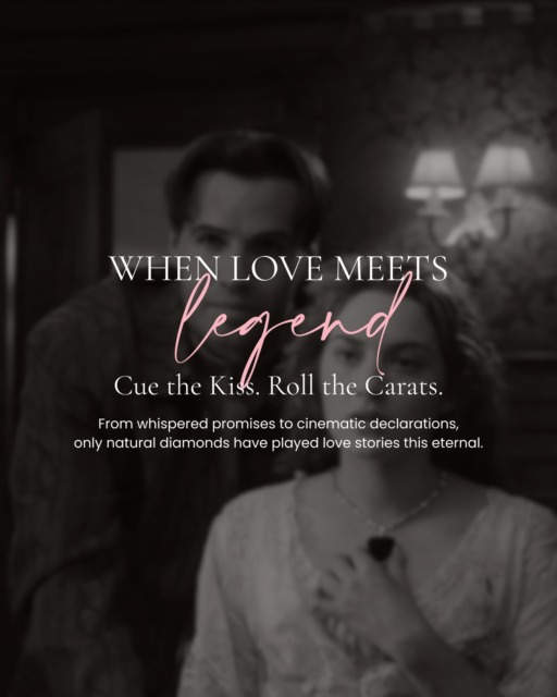 Rose had her blue.
Vivian had her moment.
Carrie had her rules and broke them.
Natural diamonds have been there for every love story worth remembering.

Epic romances. Slow burns. Love that laughs, waits and chooses again. On screen and beyond, iconic films remind us why some stories, and some diamonds, are forever.

#DeBeersGroup #NaturalDiamonds #ADiamondIsForever #HeeraHaiSadaKeLiye

[De Beers Group, A Diamond Is Forever, Heera Hai Sada Ke Liye, Luxury Jewellery, Natural Diamond, Valentines, Vintage Movies, Film, Hollywood, Gentlemen Prefer Blondes, Marilyn Monroe, Breakfast At Tiffany’s, Audrey Hepburn, Pretty Woman, Julia Roberts, Titanic, Kate Winslet, Moulin Rouge, Nicole Kidman, How to Lose a Guy in 10 Days, Kate Hudson, Sex and the City, Carrie Bradshaw]