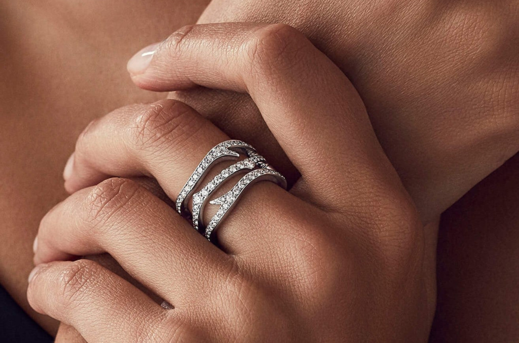 Stackable diamond rings
