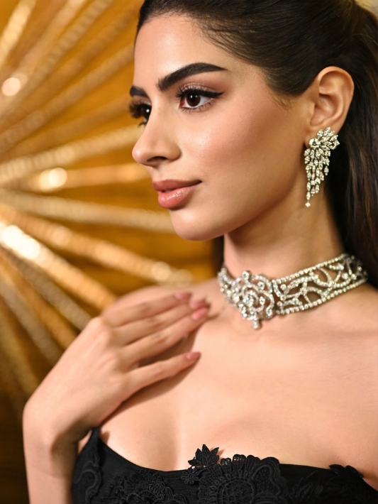 Khushi Kapoor at India Art Fair