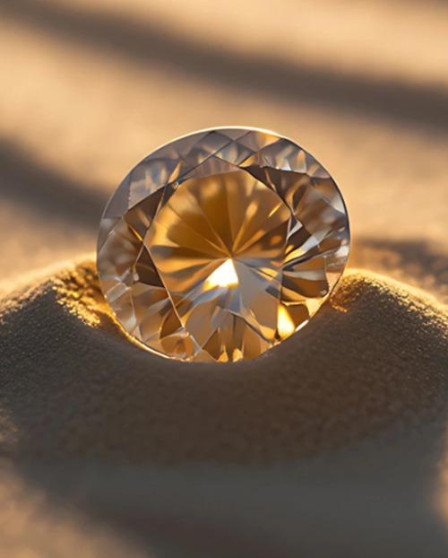 A sand desert diamond