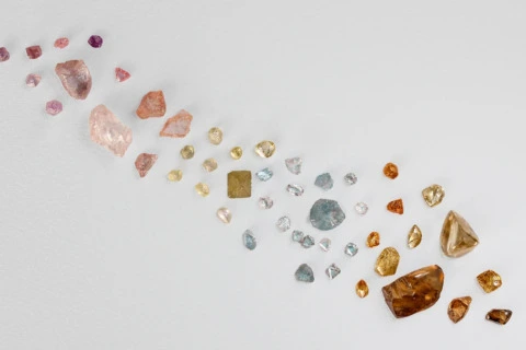 The many colours of natural diamonds and what they reveal
