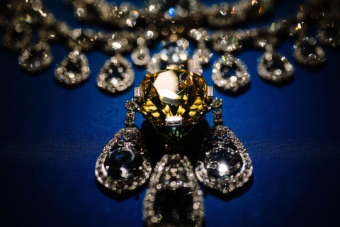 The history and mystery of the Patiala diamond necklace