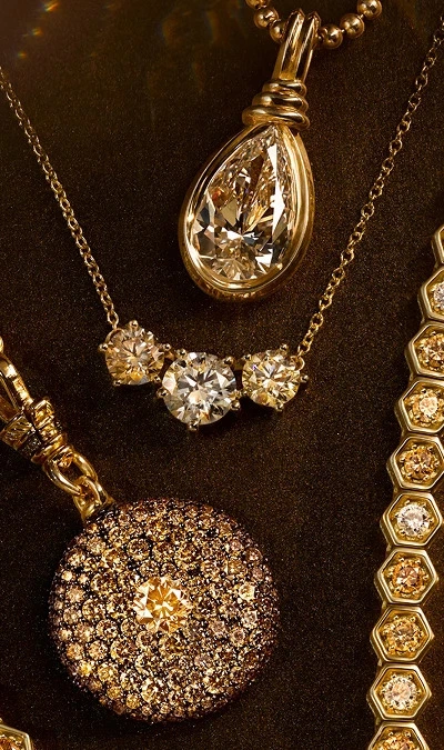 A closer look at the captivating colour palette of natural Desert diamonds