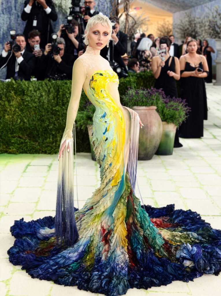 Emma Chamberlain in diamond jewellery at the 2026 Met Gala