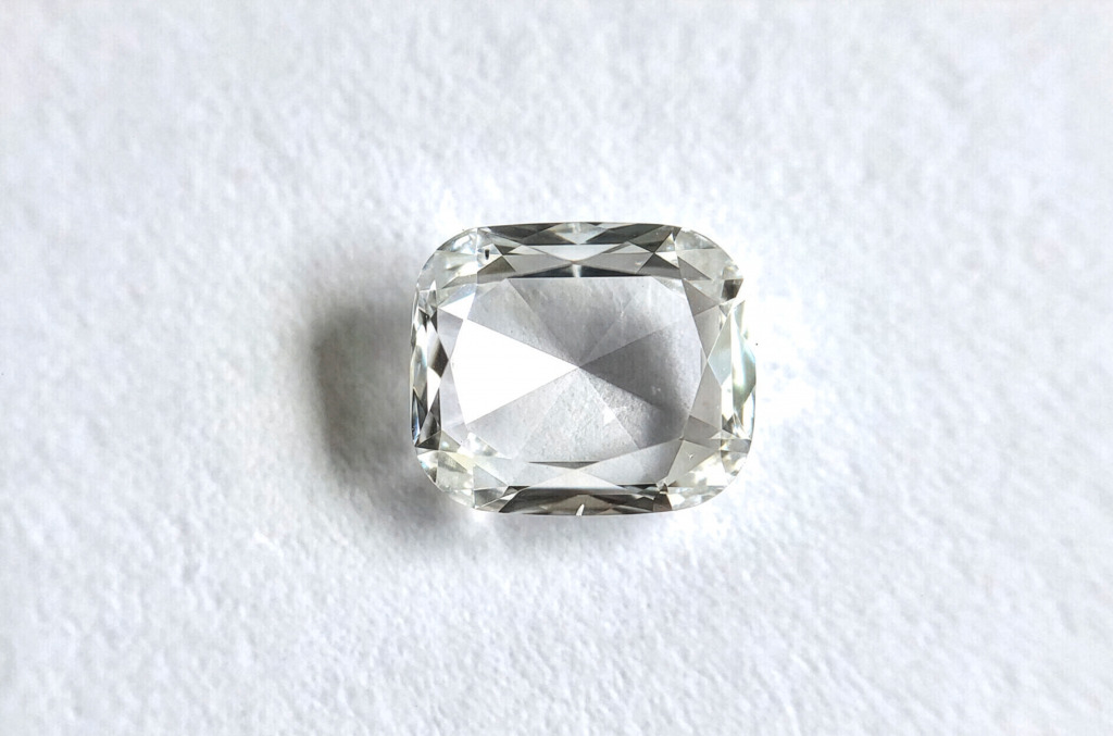 A rose cut diamond