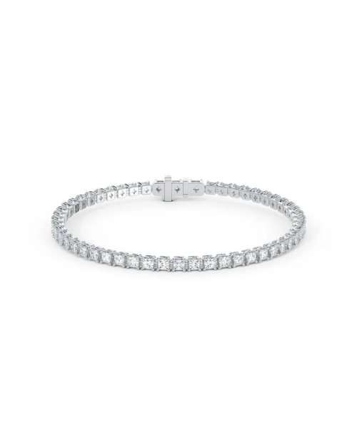 Abhishek Sharma's Forevermark Lines of Light Bracelet made with natural diamonds
