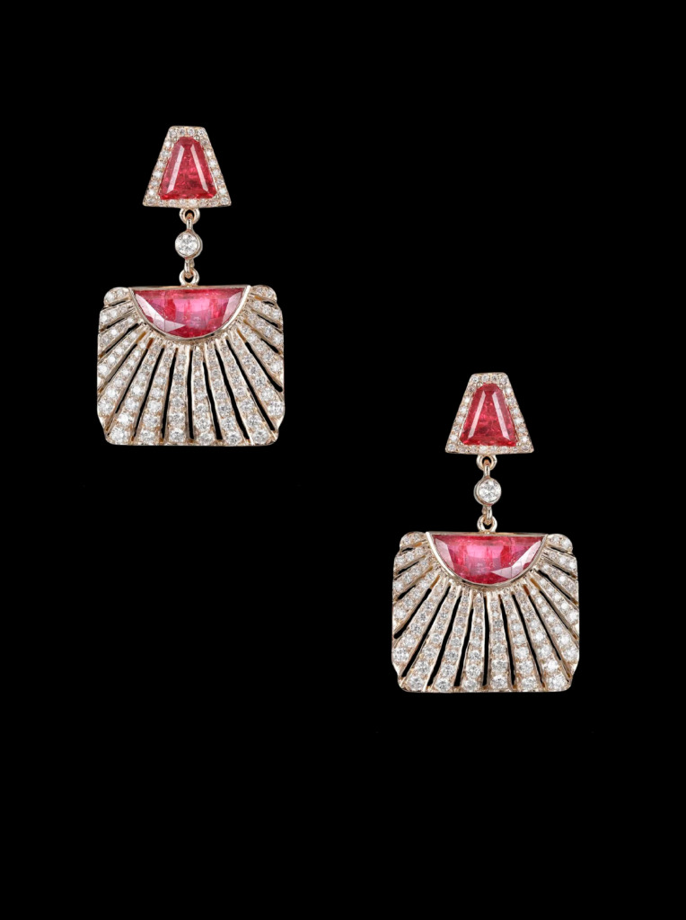 Hanut Singh’s Art Deco-inspired diamond jewellery