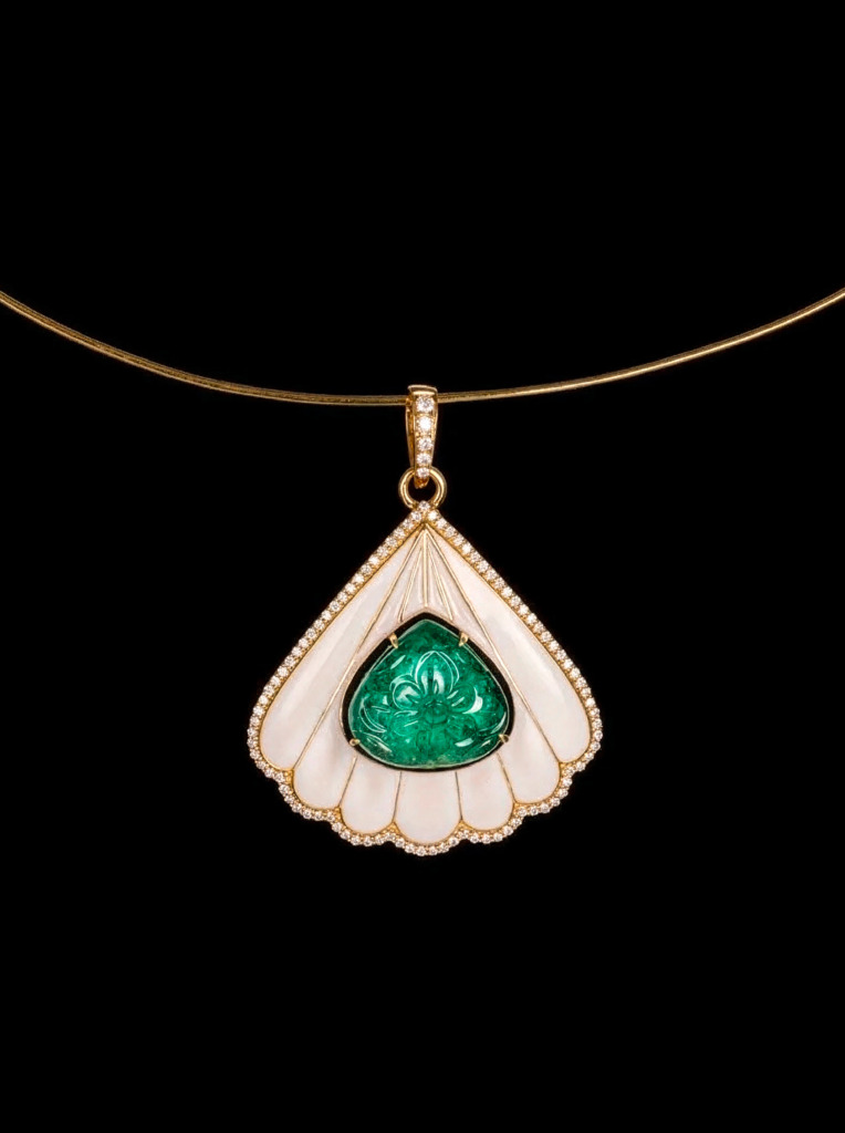 Hanut Singh’s Art Deco-inspired diamond jewellery