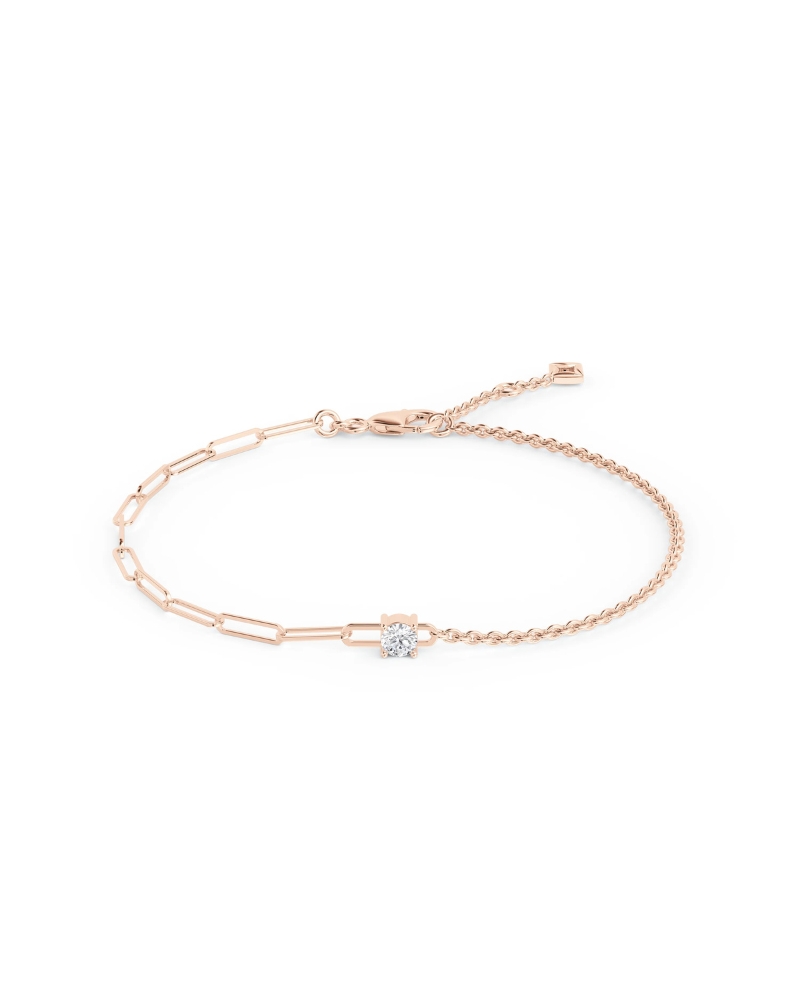 Forevermark Tied by Light Prong Dual Chain Bracelet