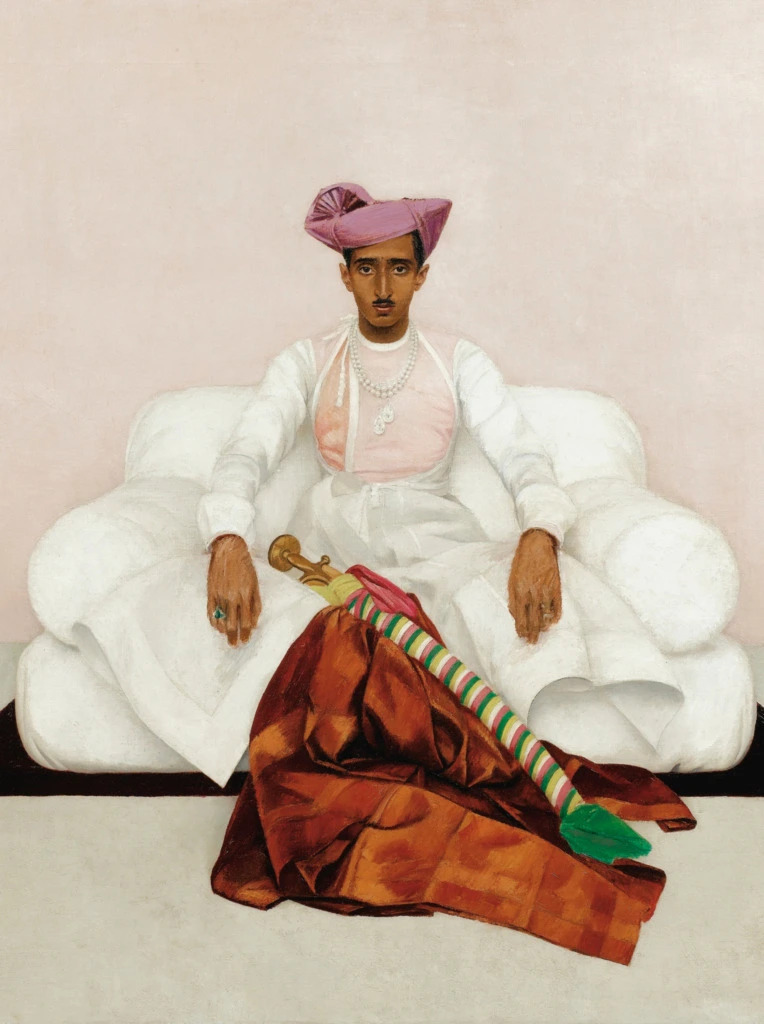 H.H. The Maharaja of Indore (1933) by Bernard Boutet de Monvel