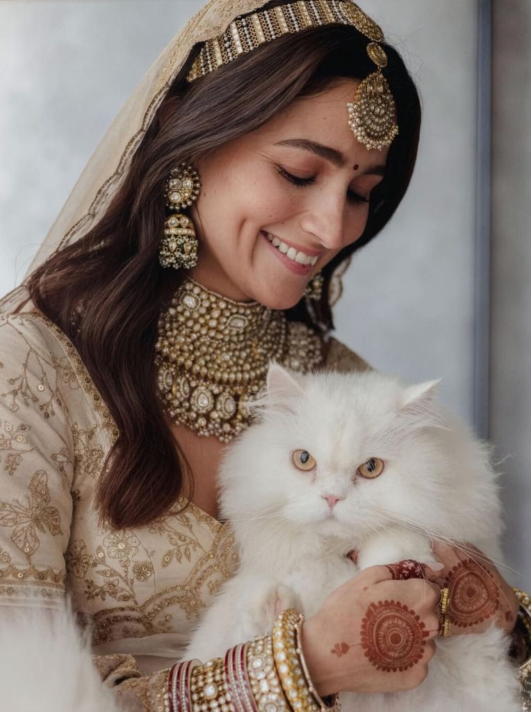 Alia Bhatt on her wedding day