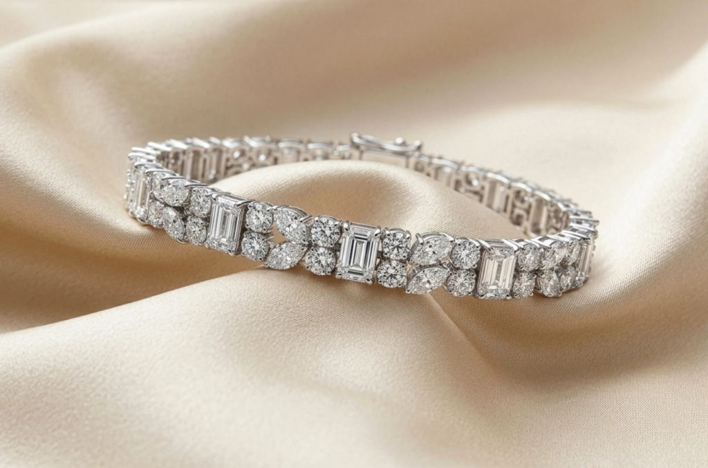 Diamond tennis bracelet