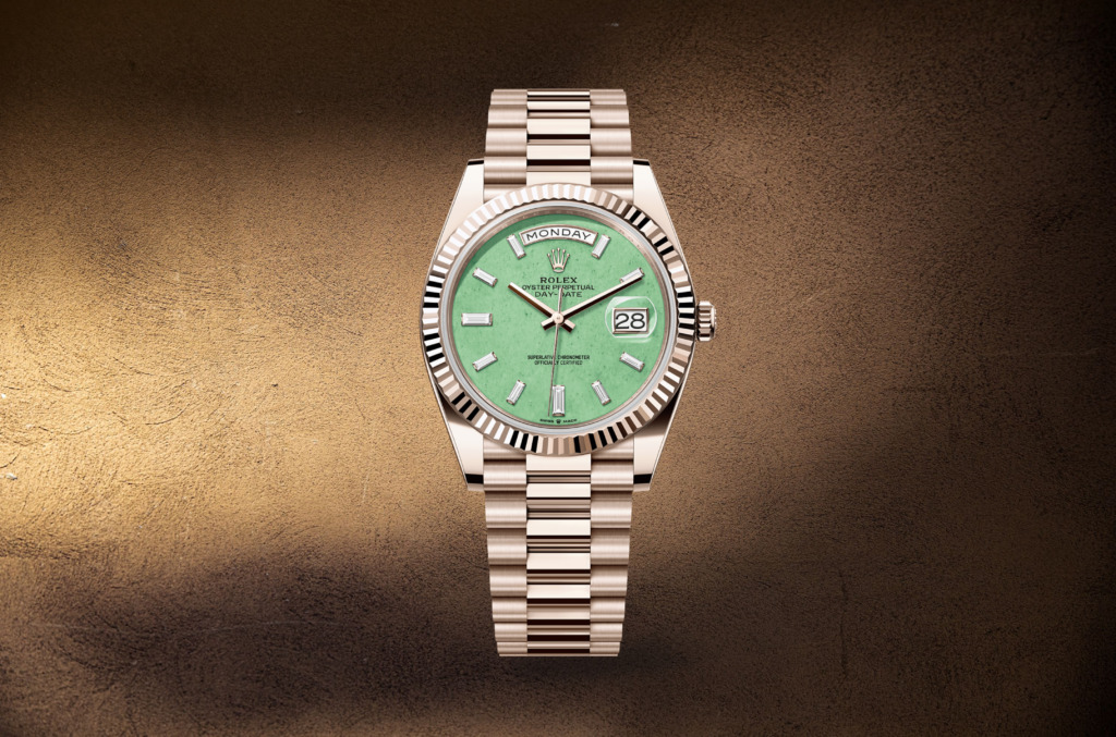 rolex diamond watch