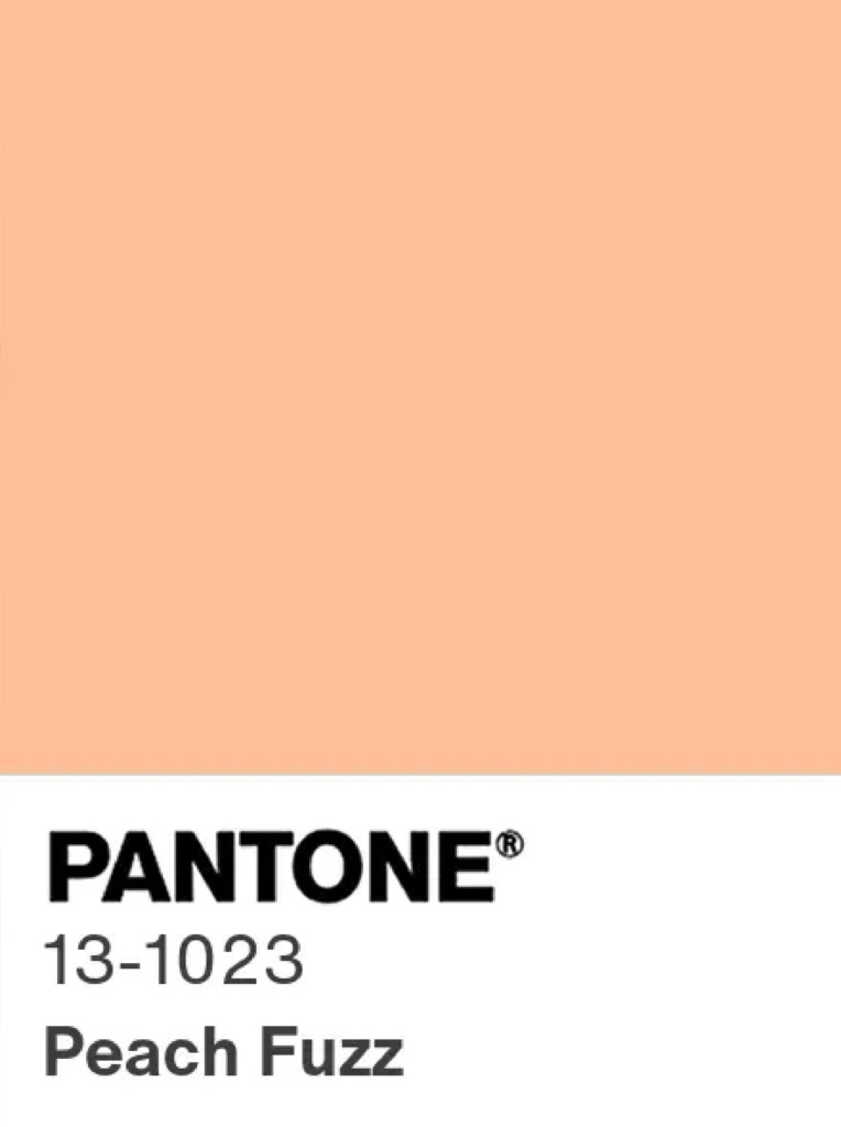 Peach Fuzz Pantone