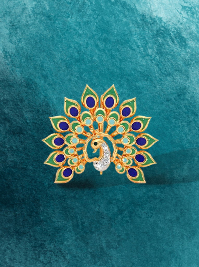 Peacock-diamond-brooch-pendant_Caratlane