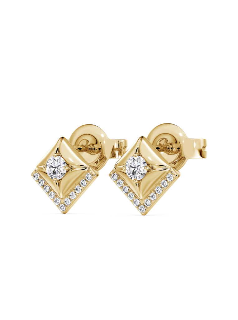 Aristos-Pave-Mini-Rhombus-Stud_Forevermark