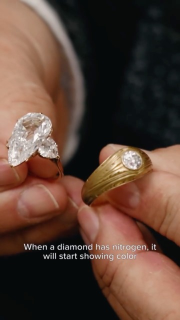 A quick Golconda lesson from diamond expert @NobleShield: these diamonds come from the legendary Golconda region in India, known for producing the purest white stones. No nitrogen, no tint - just complete colorlessness, beyond even a D grade. They’re incredibly rare today, which is exactly why Bauman loves them.
#NaturalDiamonds #ADiamondisForever #DiamondRing