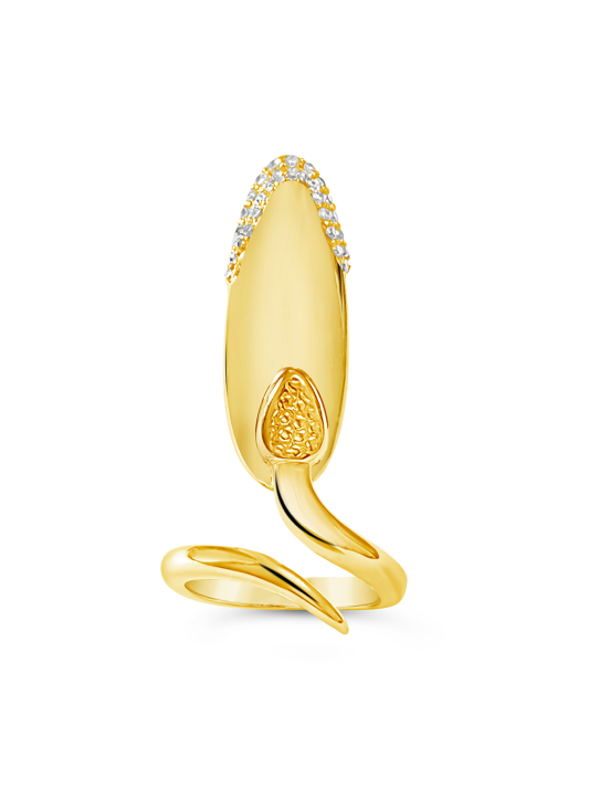 Fingertip ring by Bijules
