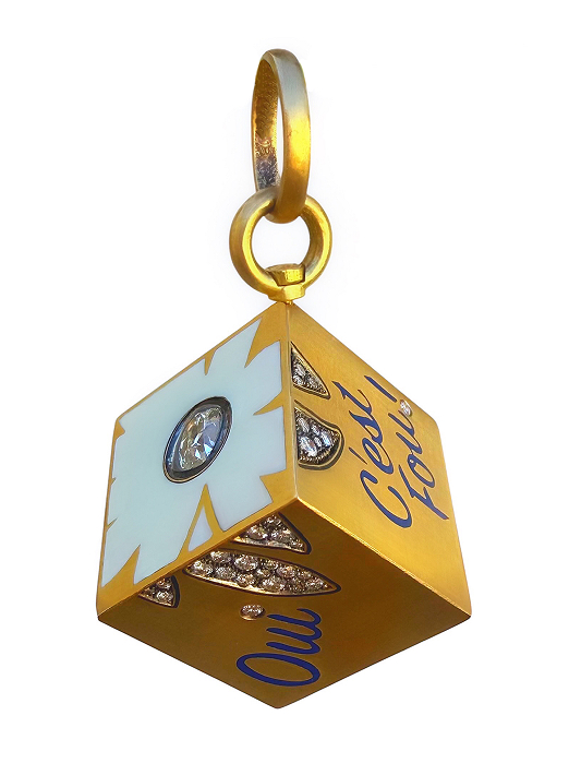 Spinnin’ the Dice Talisman by Circa 1700 © Image courtesy of Circa 1700