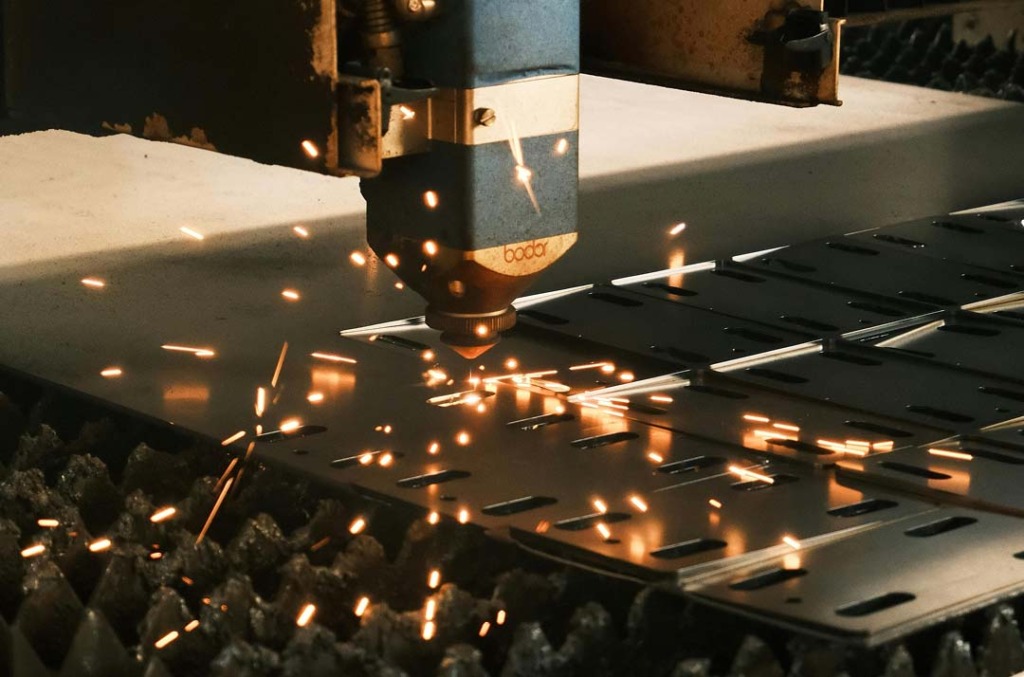 Lab-grown diamonds being manufactured