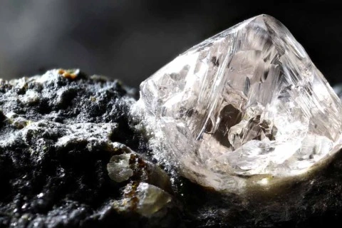 How natural diamonds are formed underground over billions of years 