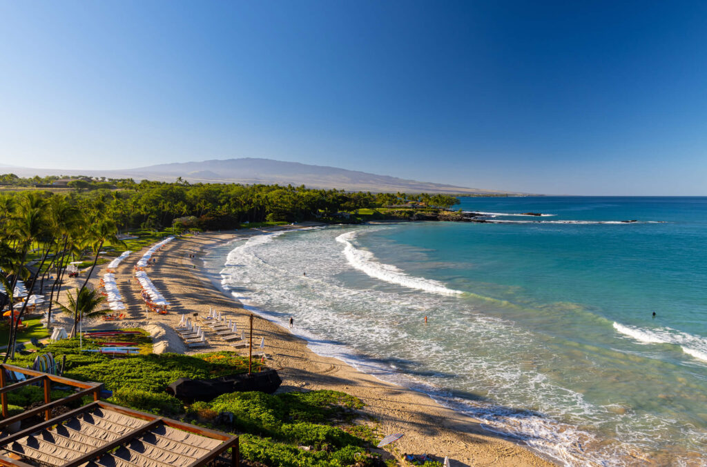 Kauna’oa Beach in Hawaii