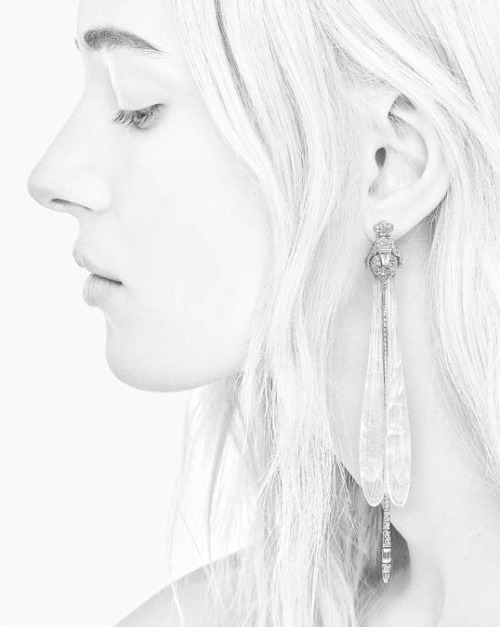 Sketch and earrings by Boucheron from Couture Paris 2025
