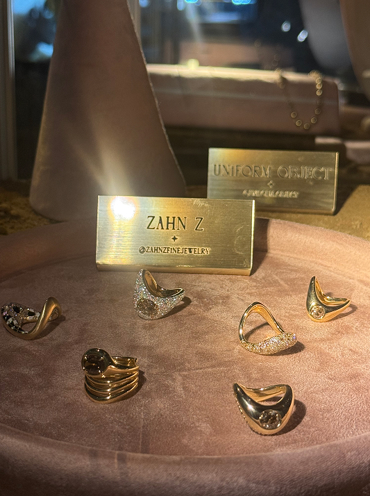 Desert diamond rings jewelry Zahn Z
