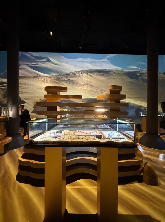A display of desert diamonds in New York