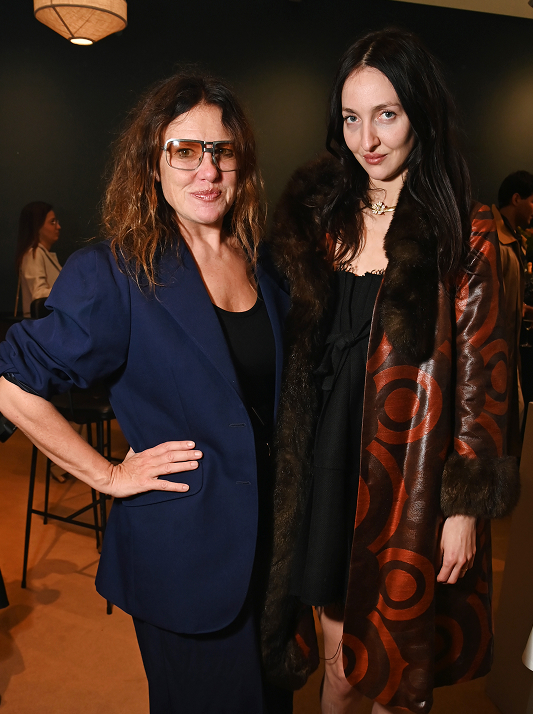 Katie Grand and Tish Weinstock