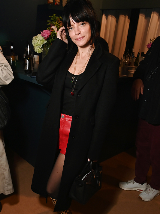 Singer and actress Lily Allen