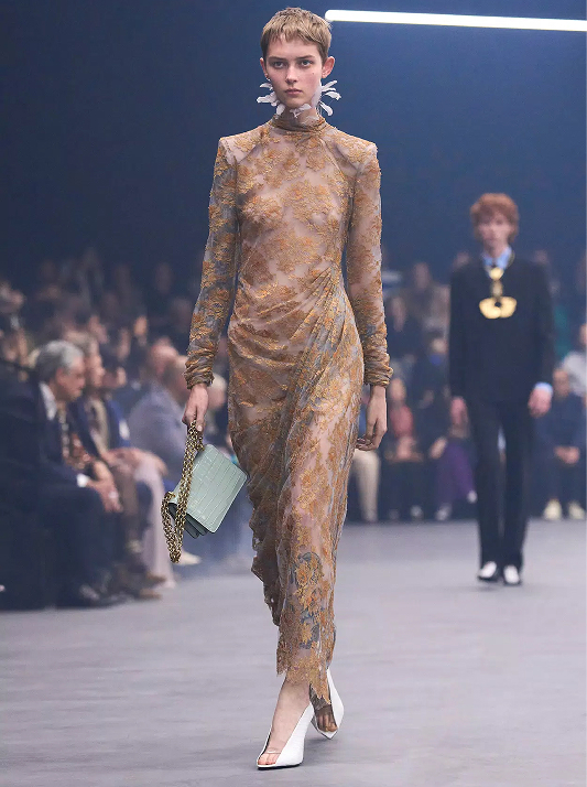 Valentino SS26 runway image showcasing Ochre in fashion trends.