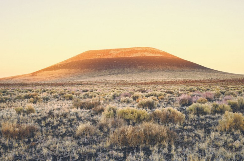 Roden Crater in Arizona's Painted Desert