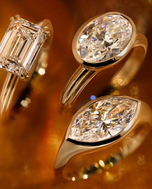 Natural Desert diamond rings