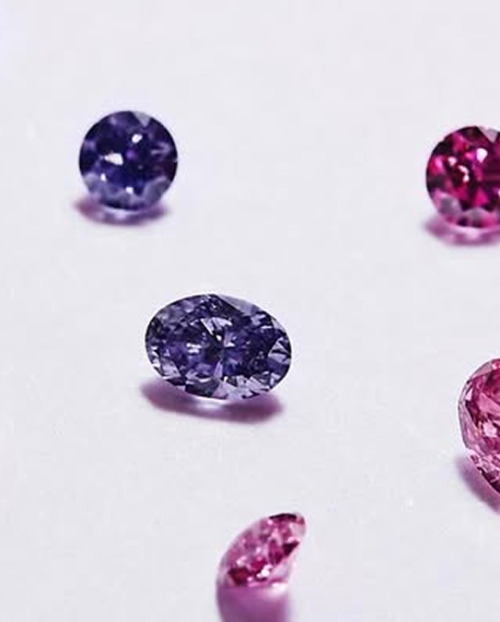 Natural colored diamonds