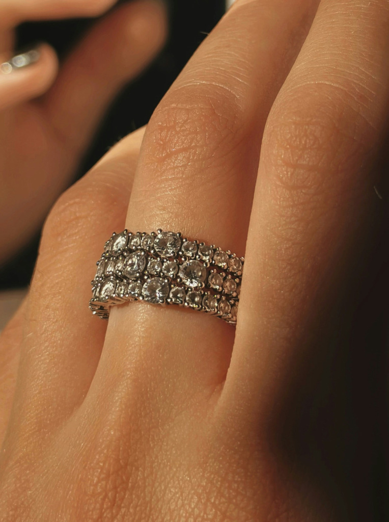 A trio of diamond rings