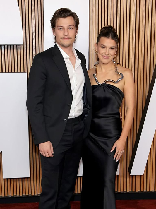 Millie Bobby Brown and Jake Bongiovi