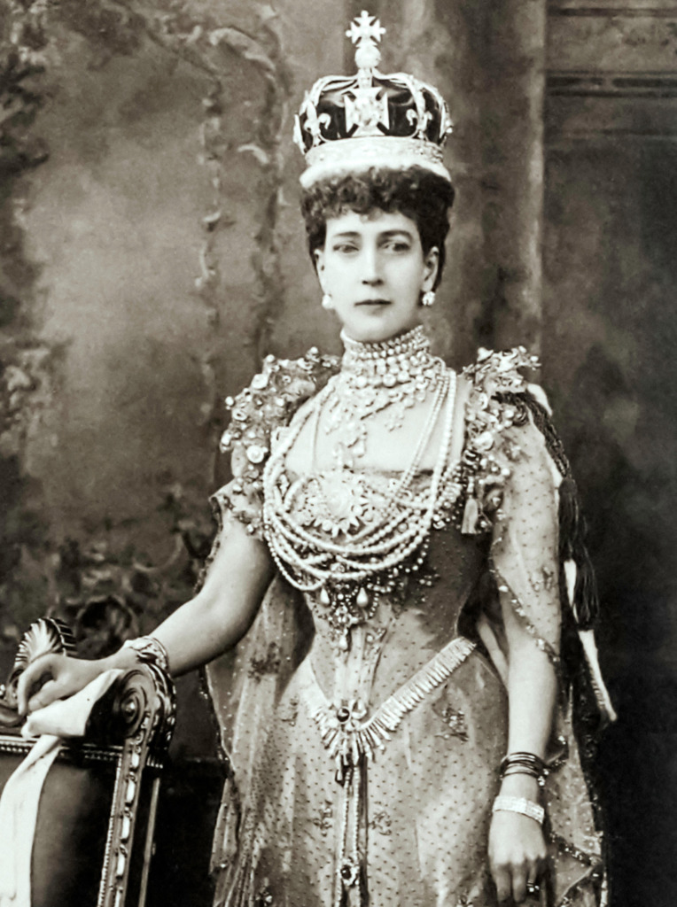 The Koh-i-Noor diamond set in the crown of Queen Alexandra