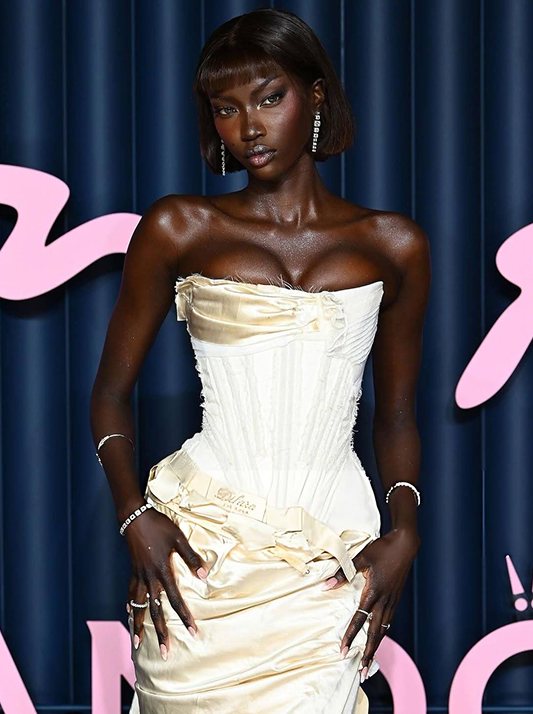 Anok Yai at the British Fashion Awards 2025