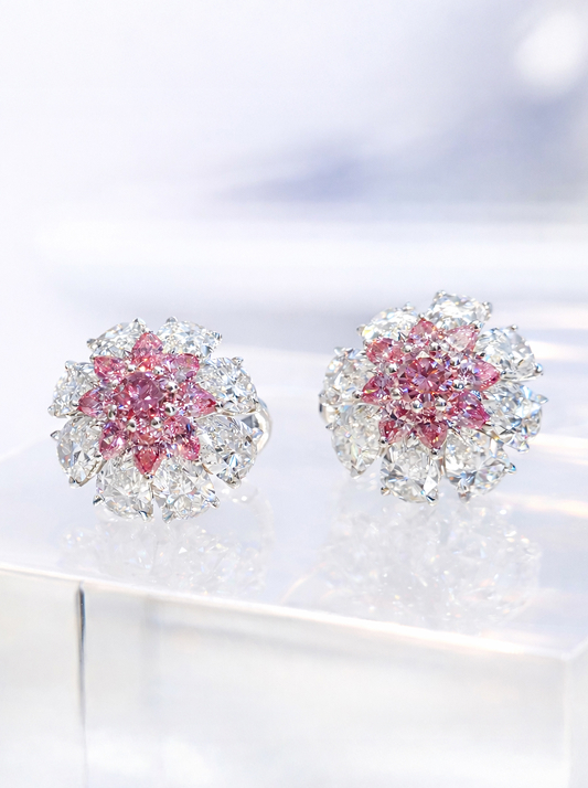 Diamond earrings designed by Martin Katz