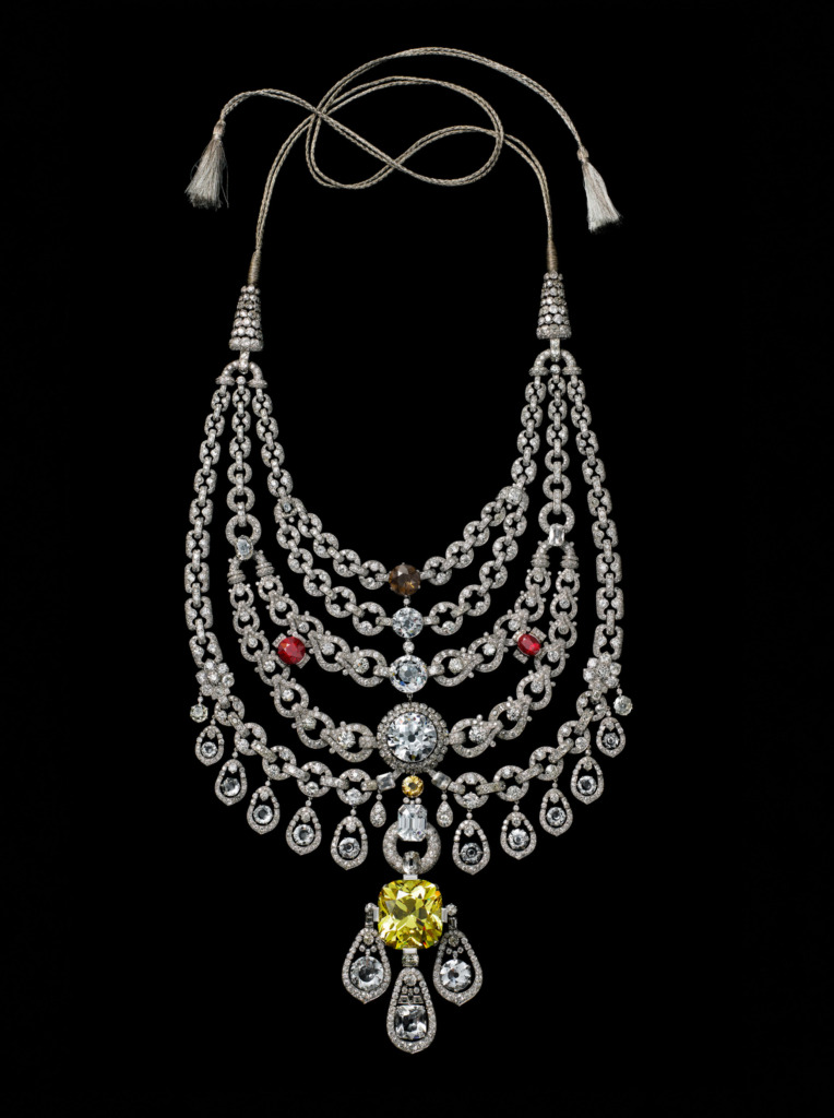 The Patiala diamond necklace maharaja 

