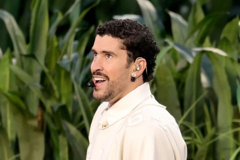 Bad Bunny hid a football-shaped Desert diamond in his Super Bowl halftime show look