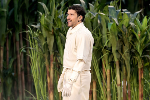 Bad Bunny hid a football-shaped Desert diamond in his Super Bowl halftime show look