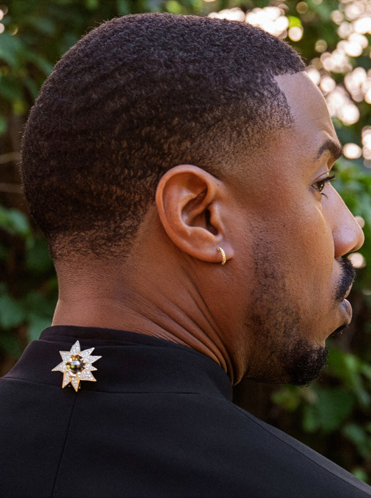 Brooches For Men Jacket Back Michael B. Jordan Alamy
