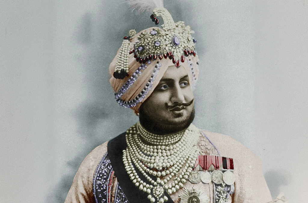 Brooches For Men Maharaja Bhupinder Singh Of Patiala Alamy