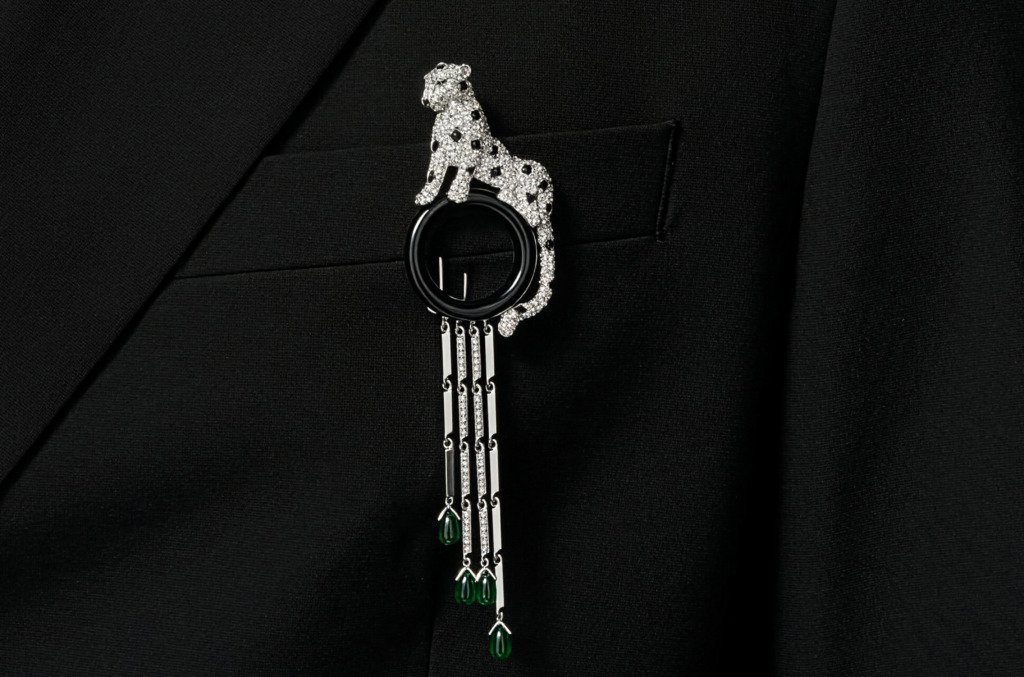 Brooches For Men Panthere De Cartier Brooch Paved Cartier