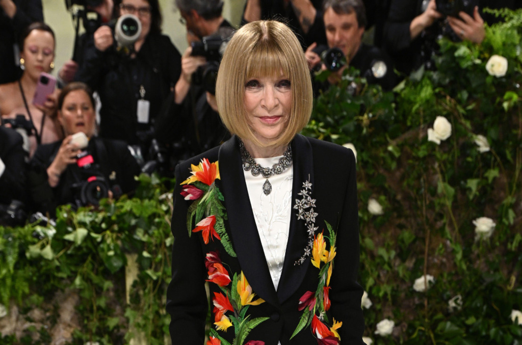 Anna Wintour, editor of Vogue magazine and chair of the modern Met Gala 