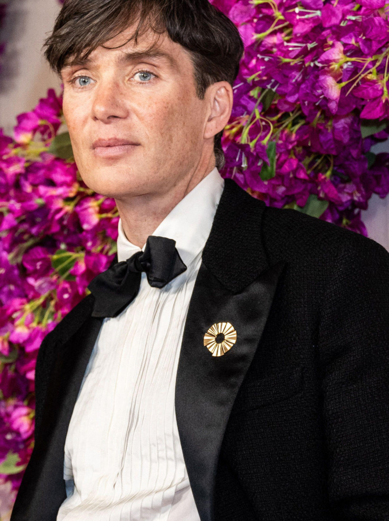 Brooches For Men Cillian Murphy Oscars Alamy